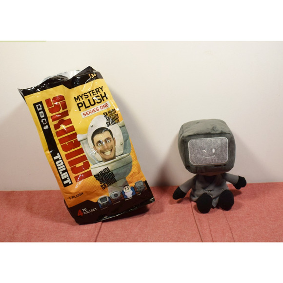 Bonkers Skibidi Toilet 11" Surprise Plush TV Man - Picture 1 of 5